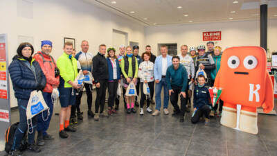 18 Gewinner treten Gravelbike-Tour von Klagenfurt nach Lignano an