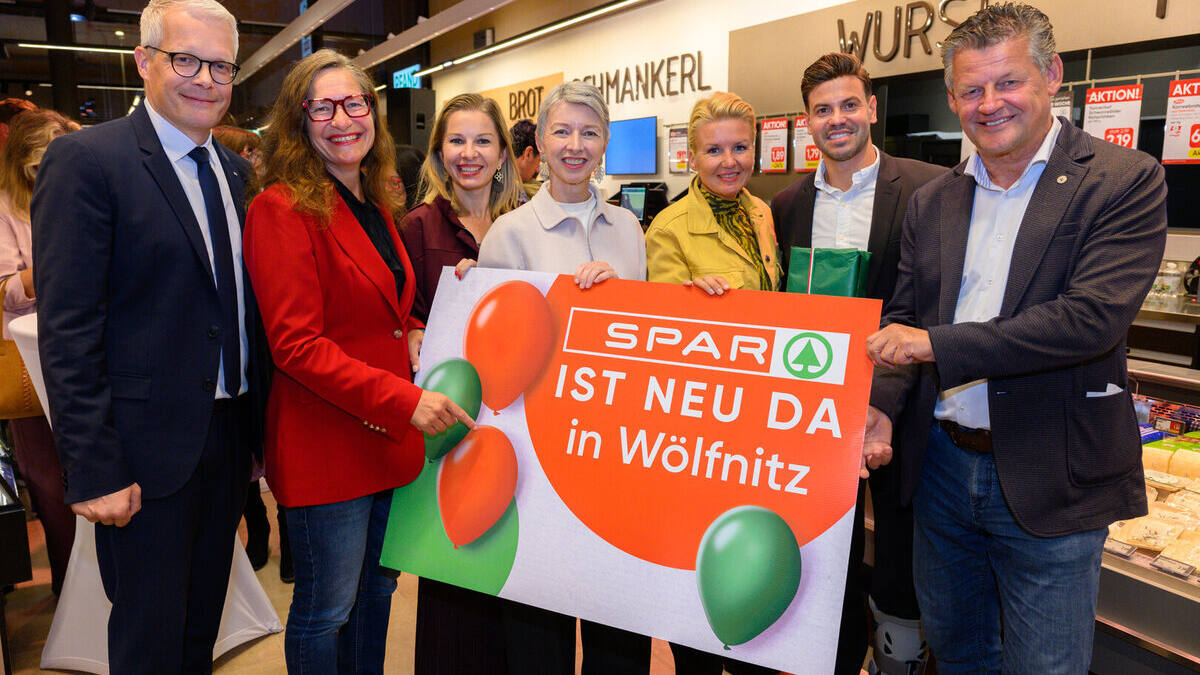 Neuer SPAR-Supermarkt öffnet in Wölfnitz