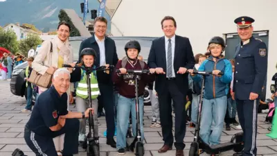 E-Scooter-Tour endet in Schwaz nach Schulungen für über 2.100 Kinder