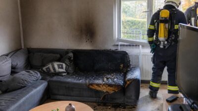 Defektes Kabel löst Sofa-Brand in Frastanz aus
