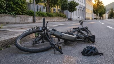 E-Bike-Sturz in Deutschfeistritz: 58-Jähriger schwer verletzt
