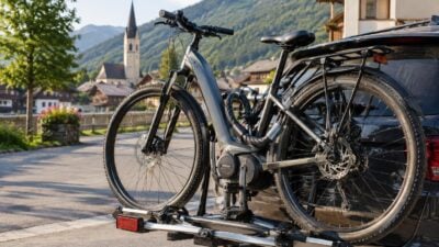 E-Bike von einem Fahrradträger in Pfunds gestohlen