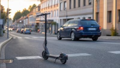 E-Scooter-Lenker bei Pkw-Kollision in Weiz verletzt