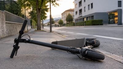 E-Scooter-Sturz in Telfs: 14-Jähriger leicht verletzt