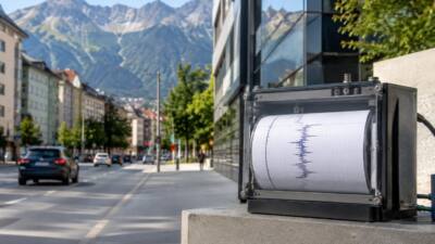 Erdbebenfolge bei Innsbruck: Hauptbeben erreicht Magnitude 3,8