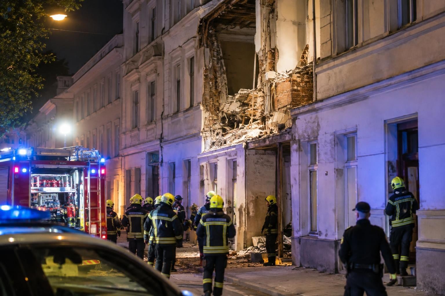 Wien: 57-Jährige nach Deckeneinsturz in der Färbergasse schwer verletzt