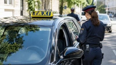 Festnahme bei Taxi-Kontrollen in Neubau und Alsergrund