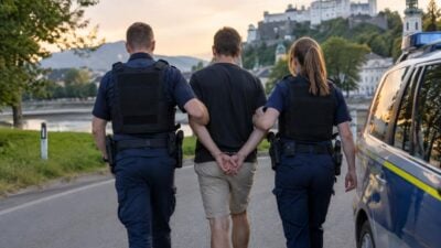Festnahme nach mutmaßlicher Messerverletzung in Salzburg