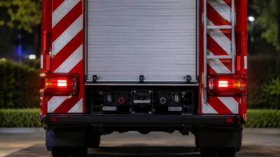 Feuerwehr Hürm birgt Pkw nach Unfall in Sooß