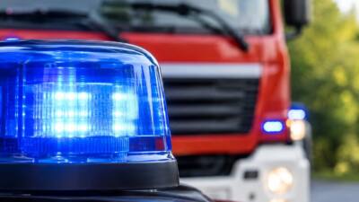 Feuerwehr Katsdorf zieht kopfüber steckenden Passanten aus dem Kanal