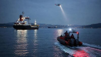 Frachtschiff Tugberk Imamoglu sinkt vor Istanbul