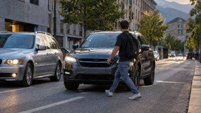 Fußgänger bei Pkw-Zusammenstoß in Innsbruck schwer verletzt