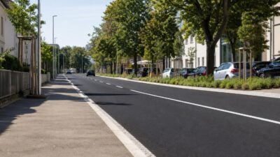 Guntramsdorfer Straße in Mödling erneuert