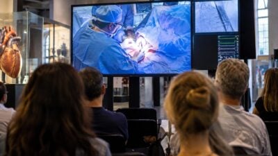 Herzklappenoperation wird im Technischen Museum Wien live übertragen