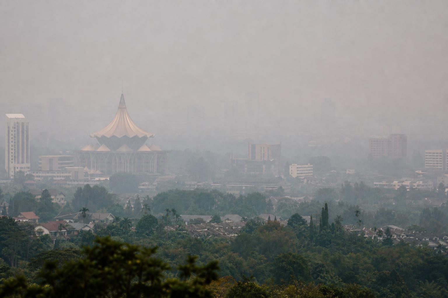 Indonesische Brände treiben Index in Sarawak auf 408