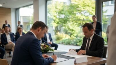 Karner schließt Partnerschaft mit Rettungshundebrigade in Mauer