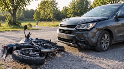 Kematen an der Krems: Motorradfahrer bei Kollision an Kreuzung Lohnwinkl verletzt