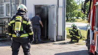 Kleinbrand in Kremsmünster vor Eintreffen der Feuerwehr gelöscht