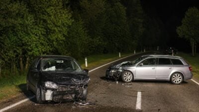 Kollision mit Hirsch verletzt 37-Jährige in Niederwölz
