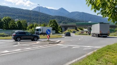 Kreisverkehr in Mötz soll Verkehrssicherheit erhöhen