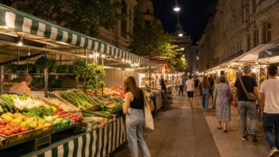 Lange Nacht der Wiener Märkte öffnet bis 23 Uhr