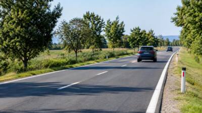 Lichtenwörth: Neue Fahrbahn auf der B 53