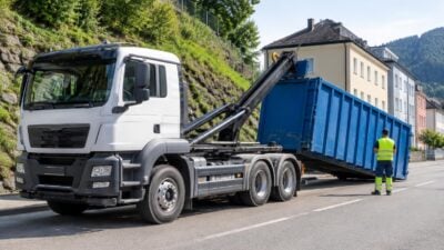 Lkw prallt in Traboch gegen ÖBB-Schallschutzwand