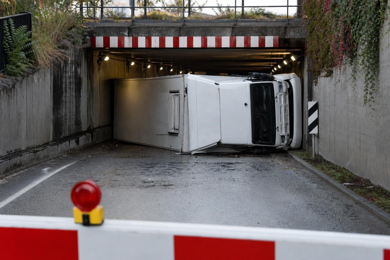 Lkw umgekippt: Treibacher Straße in Villach gesperrt