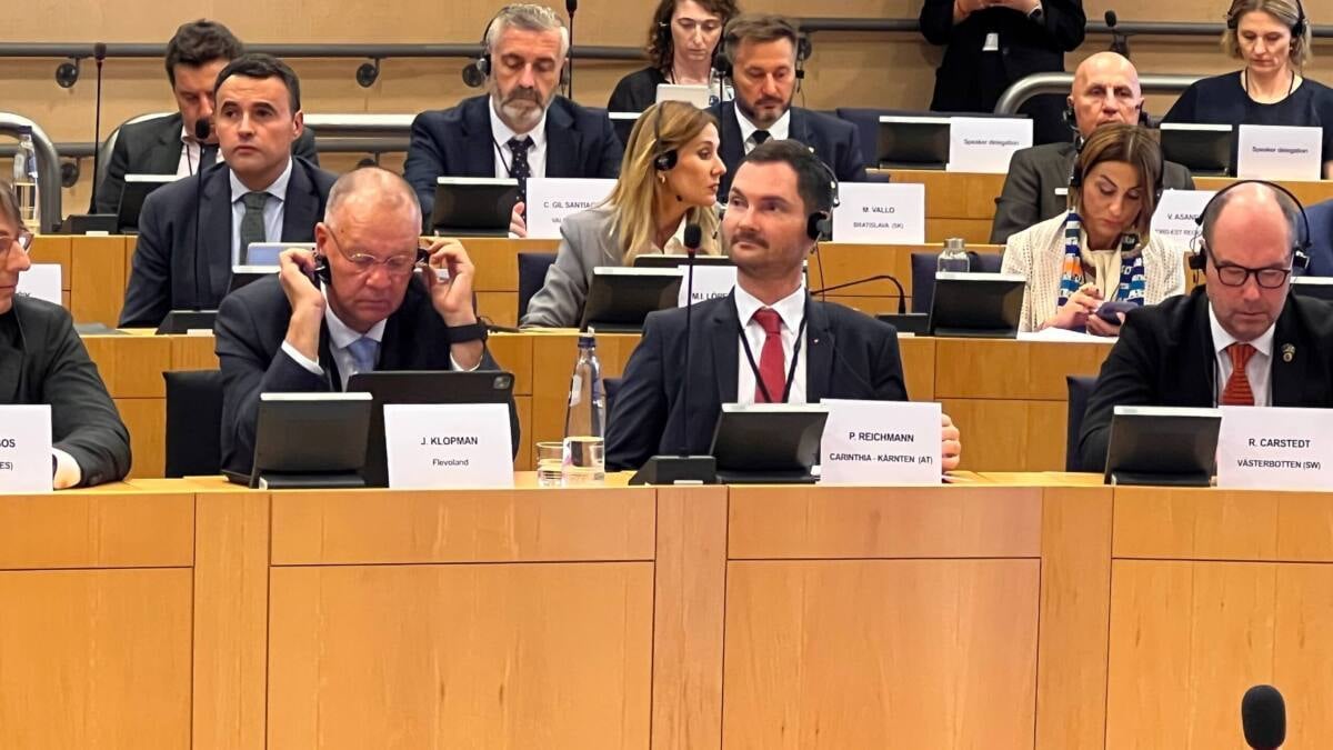 Metsola erhält in Brüssel aktualisiertes Papier zur EU-Förderpolitik