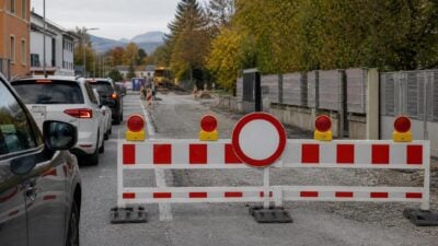 Mehrere Straßensperren in Villach: Diese Bereiche sind betroffen