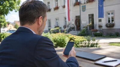 Meta-Sperre trifft Tieschens Bürgermeister Martin Weber