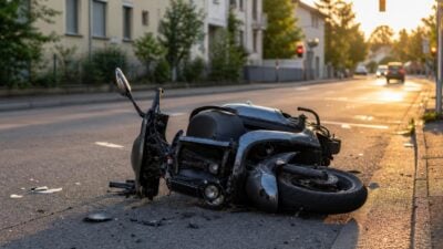 Mopedlenkerin stürzt in Dornbirn, Polizei sucht Zeugen