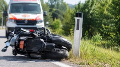Motorradfahrer auf B82 bei Sittersdorf schwer verletzt