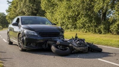 Motorradfahrer bei Kollision in Steinbach schwer verletzt