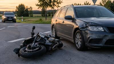 Motorradfahrer bei Unfall in Halbenrain schwer verletzt