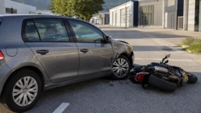 Motorradlenker bei Pkw-Kollision in Schlitters schwer verletzt