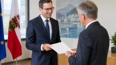 Neue Leitung für die Bezirkshauptmannschaft Gmunden: Stefan Blecha