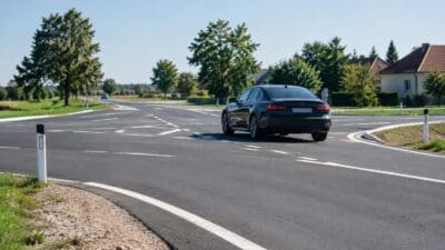 Oberweiden: Kreuzung der L 3004 und L 3005 neu gestaltet