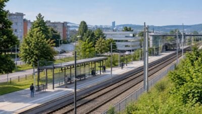 ÖBB planen Haltestelle im Linzer Franckviertel