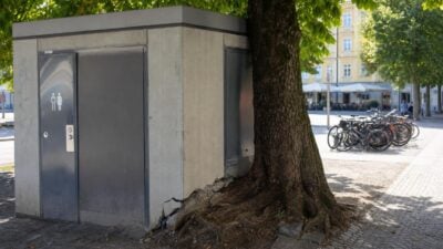 Öffentliche Toilette am Neuen Platz in Klagenfurt gesperrt
