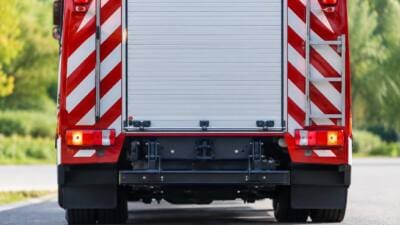 Pkw fährt auf der Autobahn Richtung Salzburg auf Lkw auf