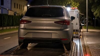 Pkw nach mehreren Verwaltungsübertretungen in Traiskirchen beschlagnahmt
