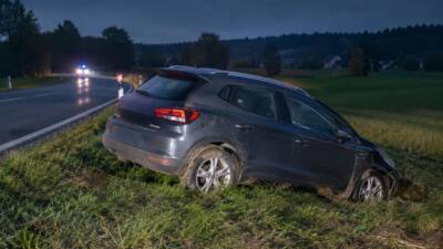 Pkw überschlägt sich bei St. Michael ob Bleiburg – Person verletzt