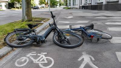 Polizei sucht unbekannte Radfahrerin nach Kollision in Dornbirn
