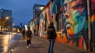 Post City Linz wird Österreichs größtes Street-Art-Ensemble