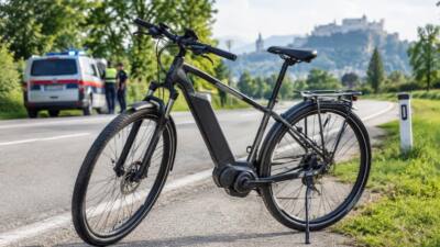 Radfahrer stürzt in Bad Hofgastein mit 1,76 Promille