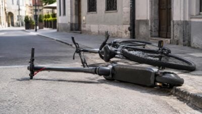 Radfahrerin nach E-Scooter-Kollision in Innsbruck verletzt