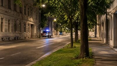 Raufhandel am Franz-Josefs-Kai: Zwei Männer durch Messer verletzt