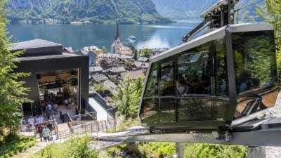 Salzbergbahn Hallstatt nach 362 Tagen Bauzeit eröffnet