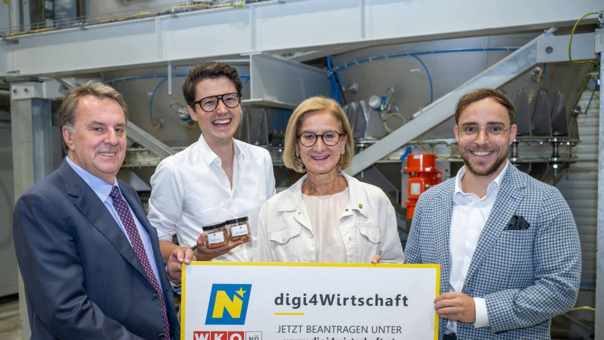 Niederösterreichs Landesregierung beschließt Neuauflage von digi4wirtschaft